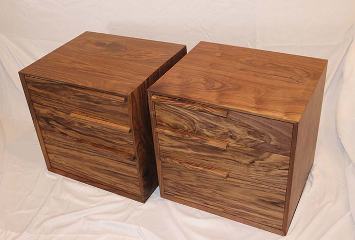 His & Her Mesa Nightstands